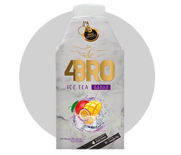 4Bro Ice Tea Mango Maracuja 8x500ml